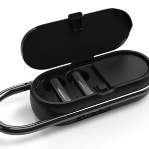 Wireless Earbuds with Charging Case & Speaker